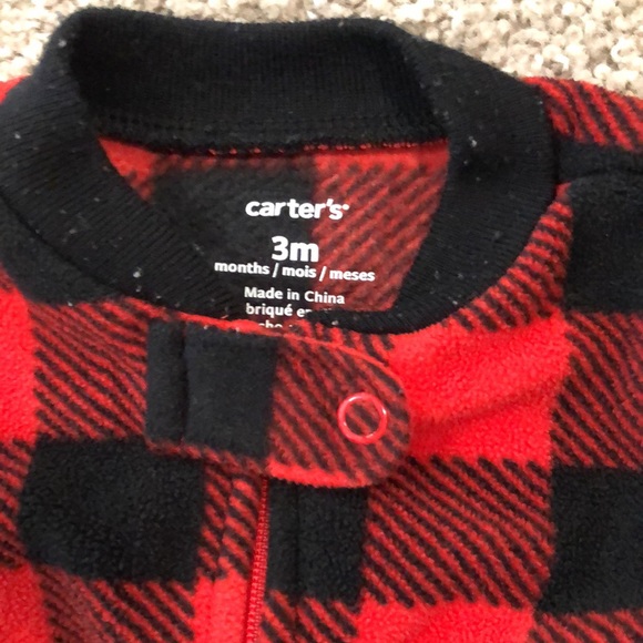 Carter’s Fleece Footie PJ - Picture 2 of 2